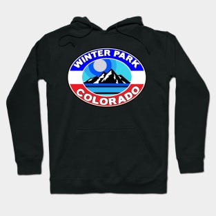 Winter Park Ski Colorado Skiing Mountains CO Hoodie